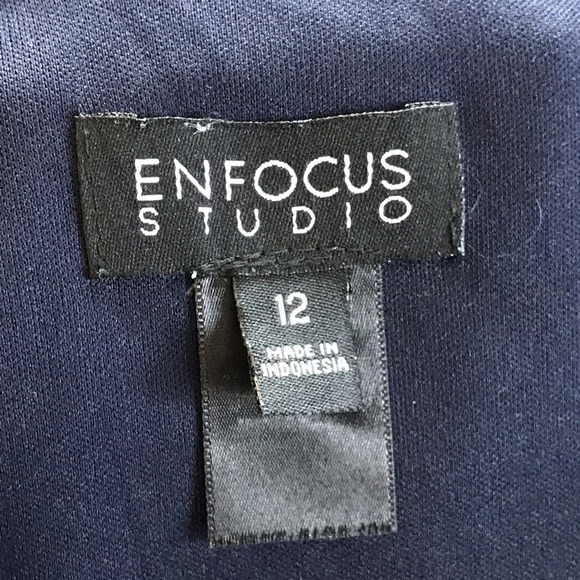ENFOCUS‎ STUDIO NAVY SLEEVELESS MAXI DRESS - Picture 6 of 6
